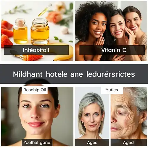 مواد مؤثر در کاهش علائم پیری پوست