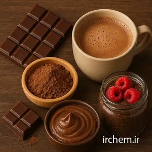شکلات، شکلات داغ و دسر رژیمی با پودر کاکائو