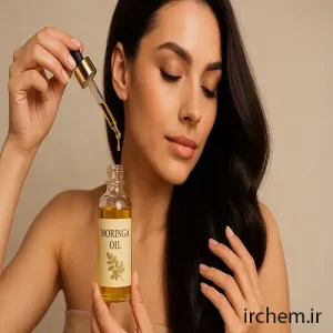 طرز استفاده از روغن مورینگا برای مو